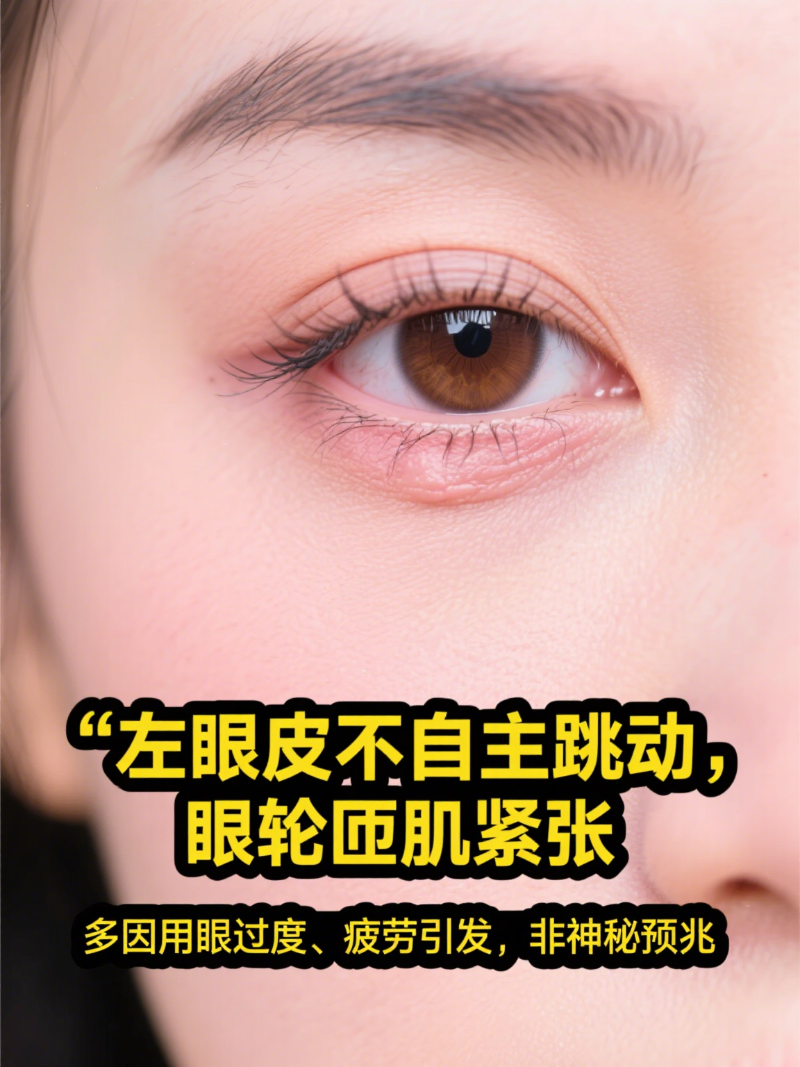 已婚女人左眼跳是什么预兆(已婚女人左眼一直跳怎么回事)