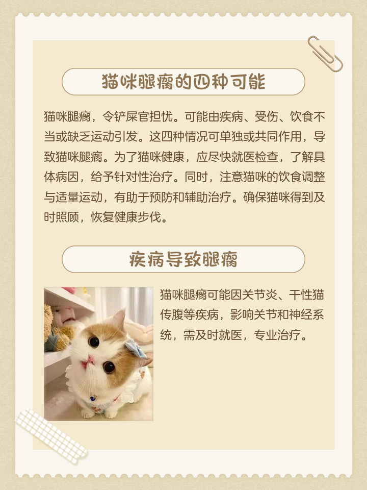 猫咪腿摔瘸了能自愈吗(猫咪腿摔瘸了能自愈吗图片)