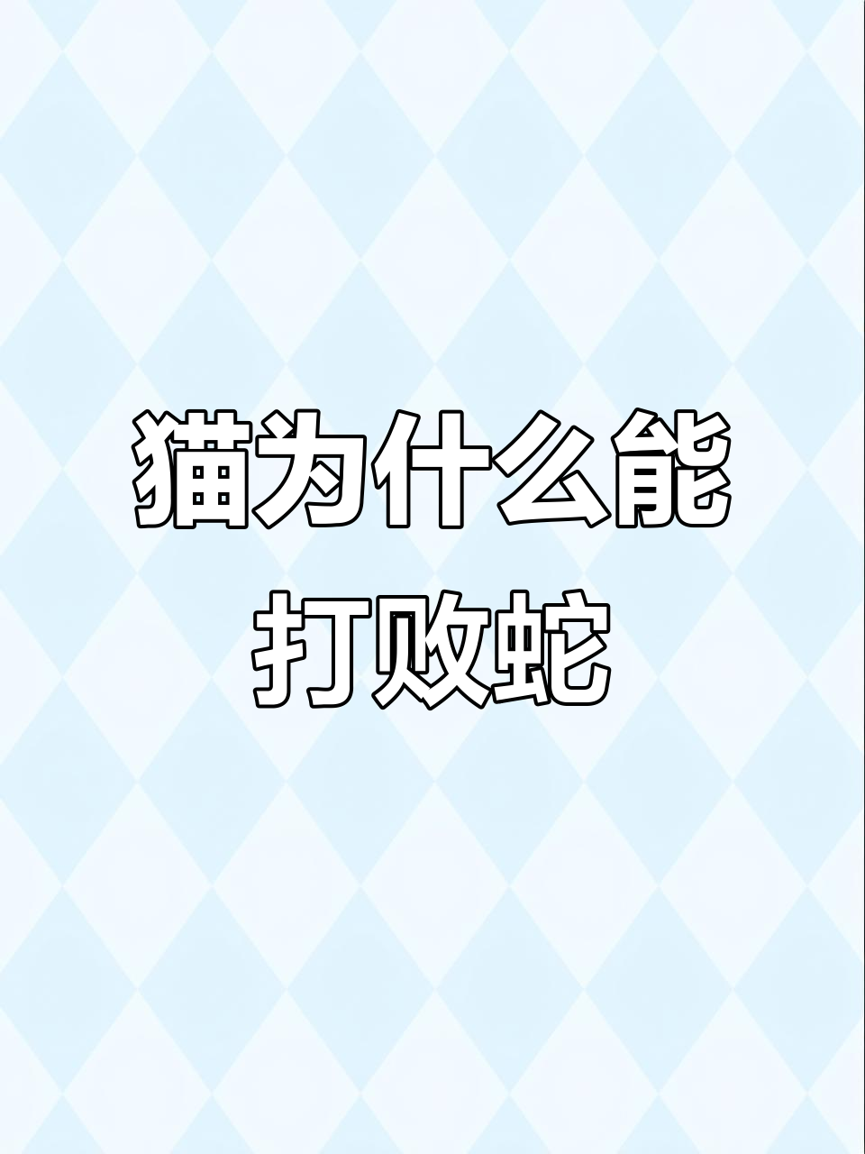 猫的速度是蛇的几倍(猫的速度是蛇的7倍有什么依据) 猫的速度是蛇的几倍(猫的速度是蛇的7倍有什么依据)