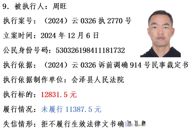 全国被失信人员名单(全国被失信人员名单公布)
