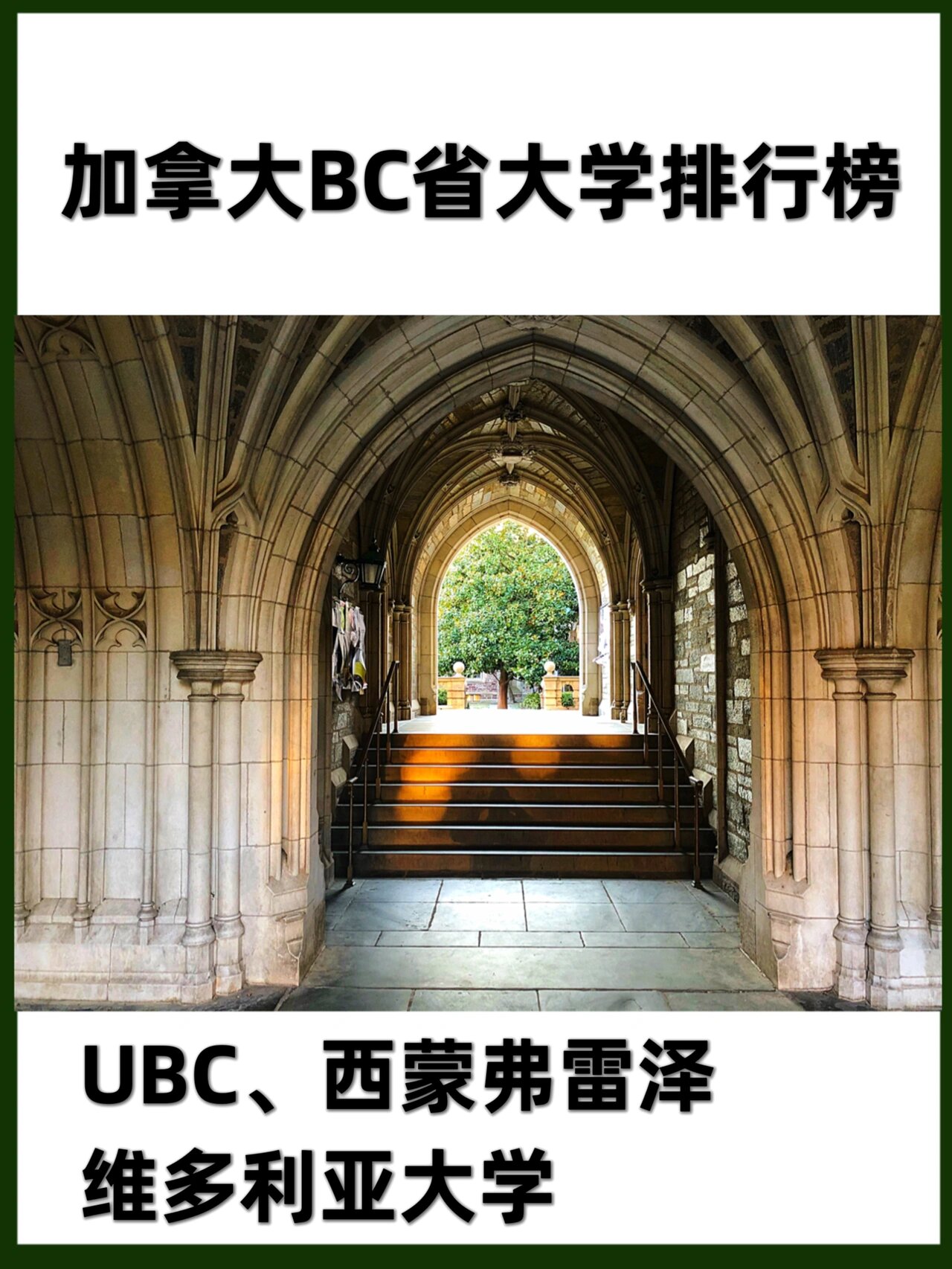 温哥华大学有哪些(温哥华最厉害三个大学)