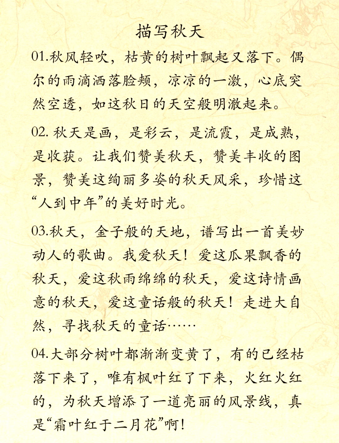 形容麦田的优美句子(形容麦田的四字词语有哪些)
