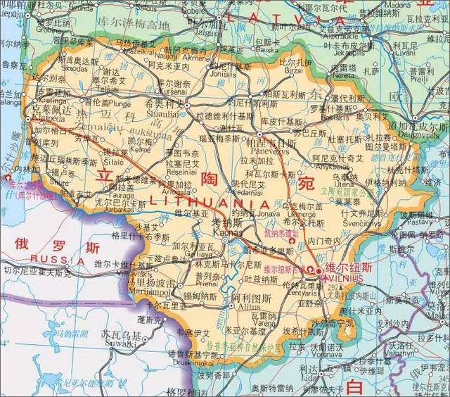 立陶宛国土面积(立陶宛国土面积相当于我国哪个省) 立陶宛国土面积(立陶宛国土面积相当于我国哪个省)